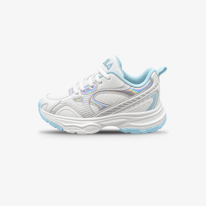 Tenis Fila Blys Niña Blanco Azul Claro