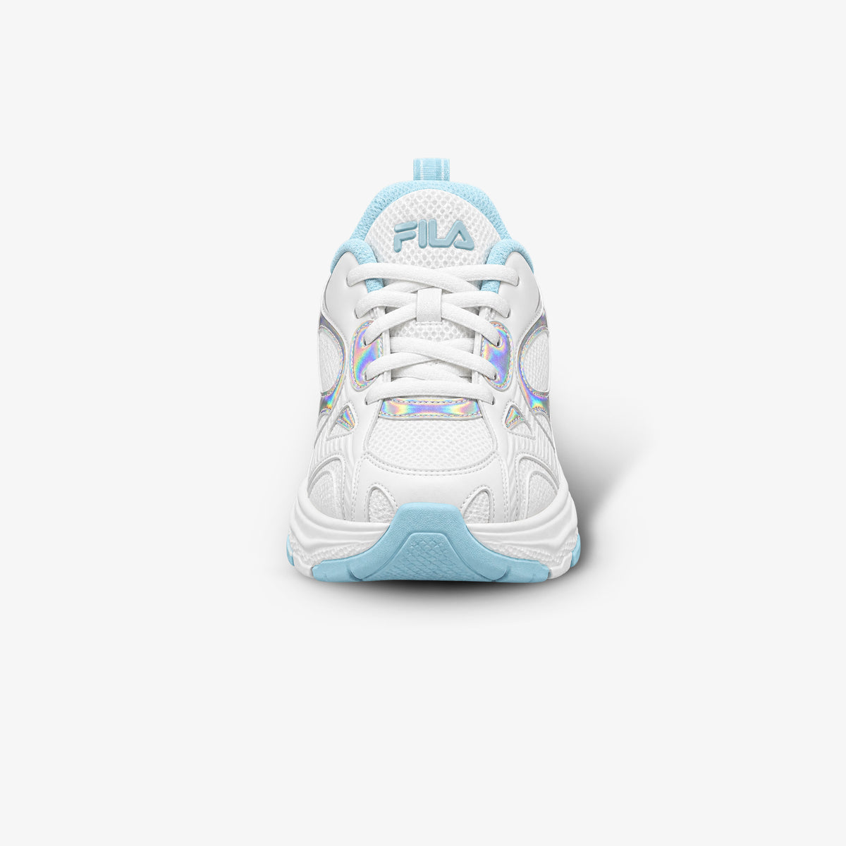 Tenis Fila Blys Niña Blanco Azul Claro