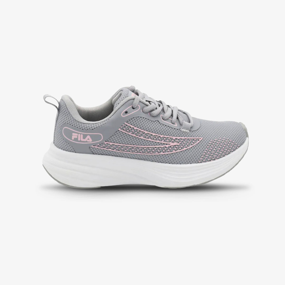 Tenis Fila Rulert Mujer Gris Rosa