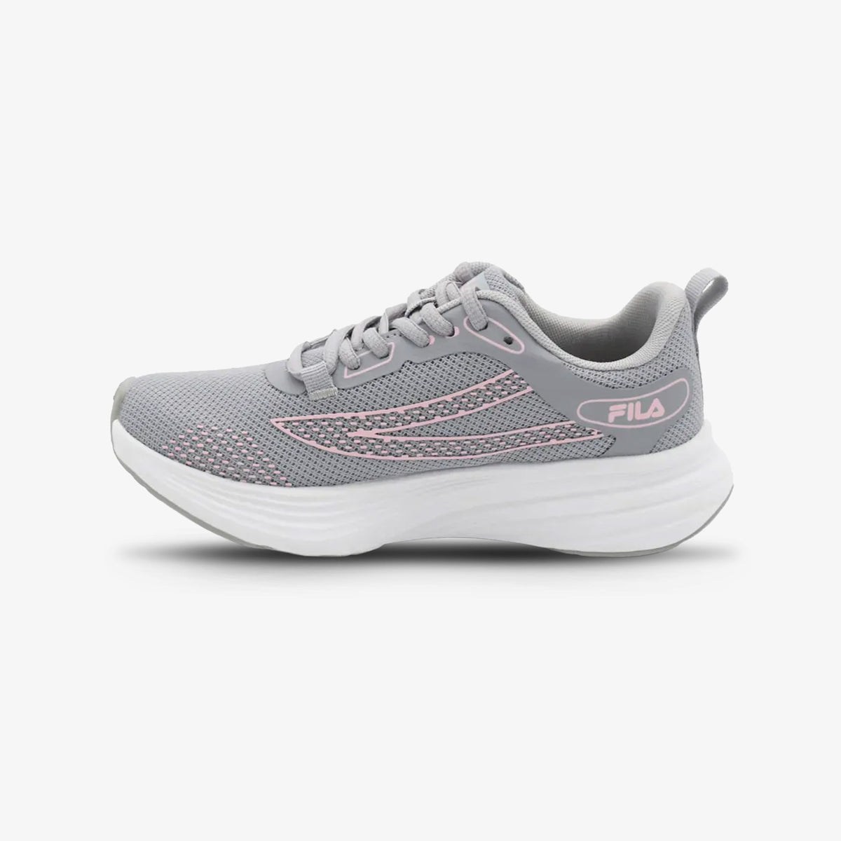 Tenis Fila Rulert Mujer Gris Rosa