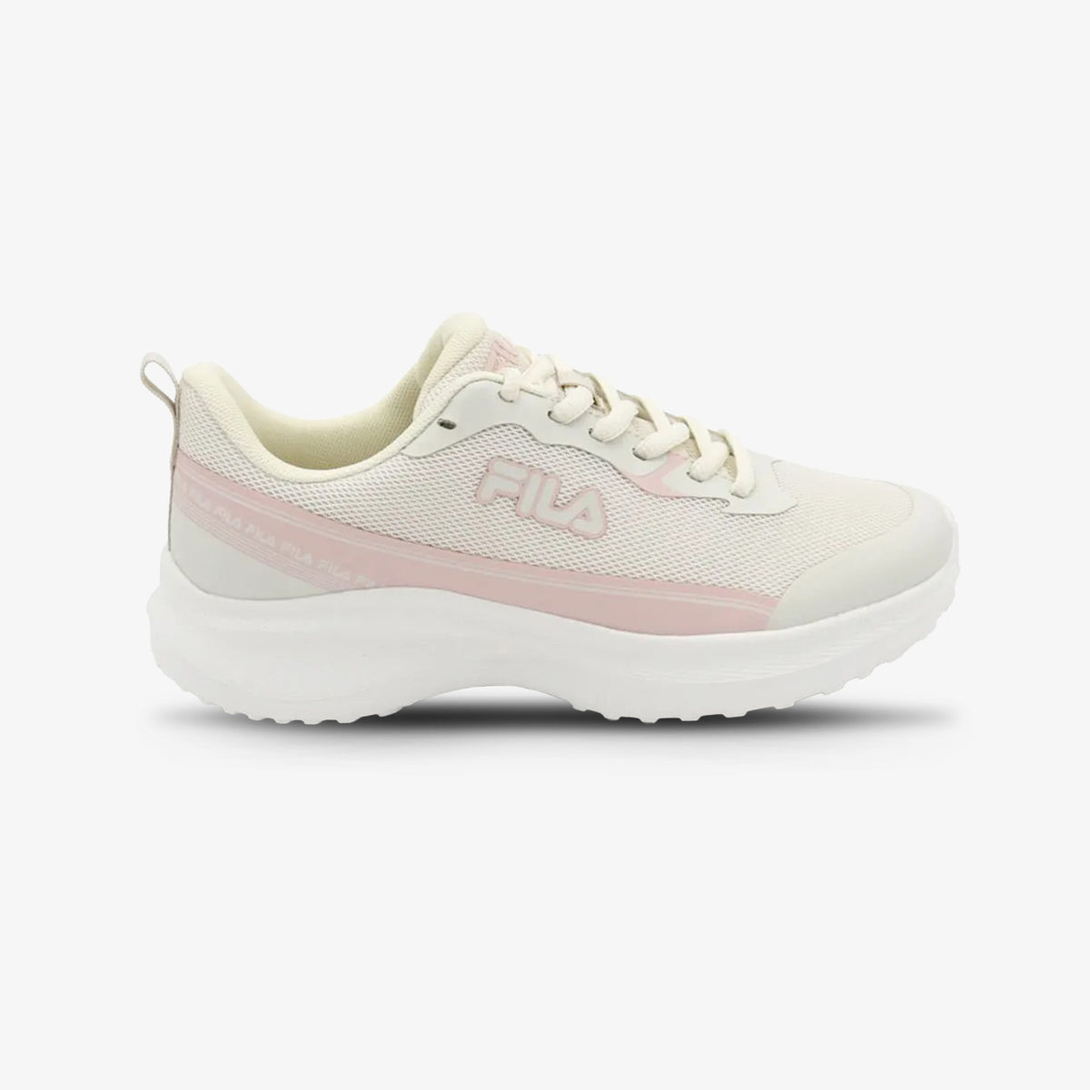 Tenis Fila Baster Mujer Beige Rosa