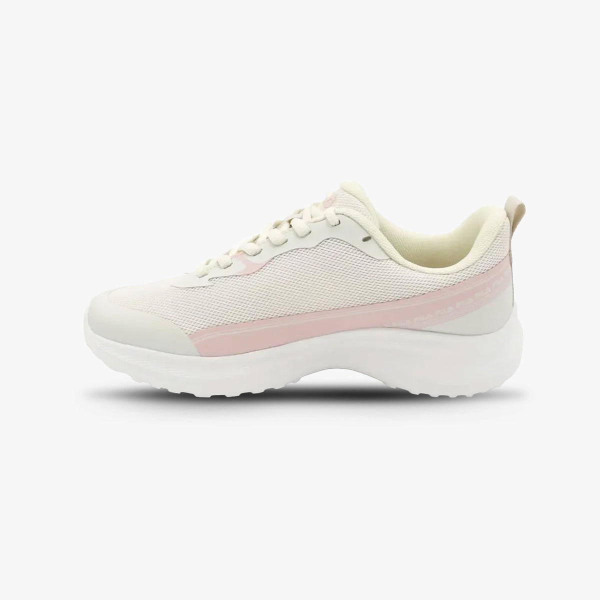 Tenis Fila Baster Mujer Beige Rosa