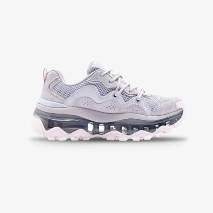 Tenis Skechers Uno Chaos Mujer Lila vista lateral