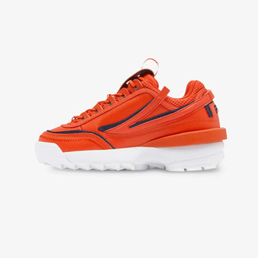 Tenis Fila Disruptor II Exp Mujer Naranja Azul