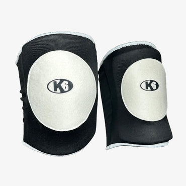 Rodillera K6 Fury L/XL Unisex Negro Blanco