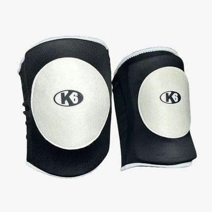 Rodillera K6 Fury L/XL Unisex Negro Blanco