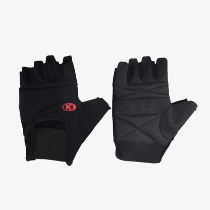 Guantes K6 Fitwave T.M Unisex Negro Rojo