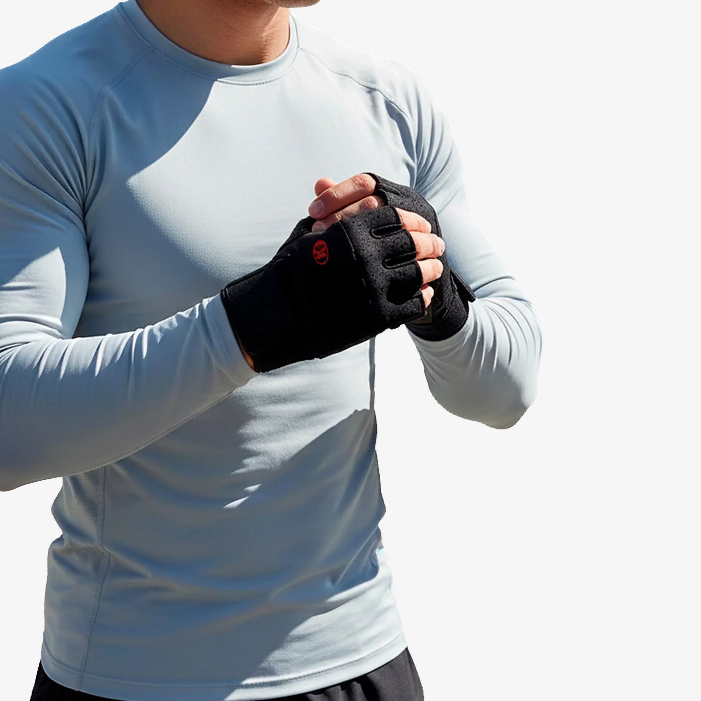 Guantes K6 Fitwave T.S Unisex Negro Rojo