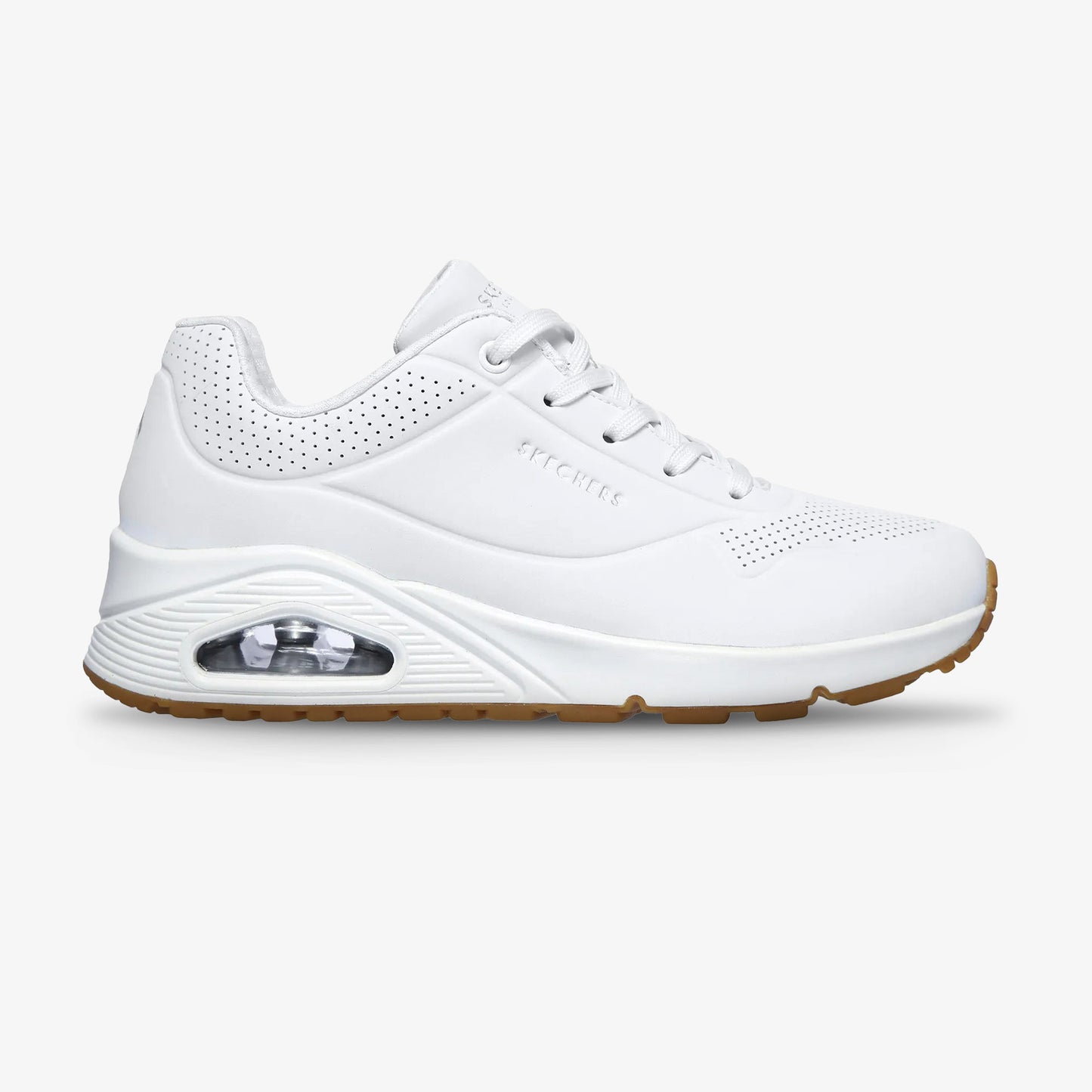Tenis Skechers Uno Stand On Air Mujer Blanco