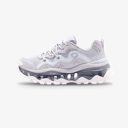Tenis Skechers Uno Chaos Mujer Lila vista lateral interior