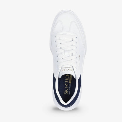 Tenis Skechers Cordova Classic Hombre Blanco Azul