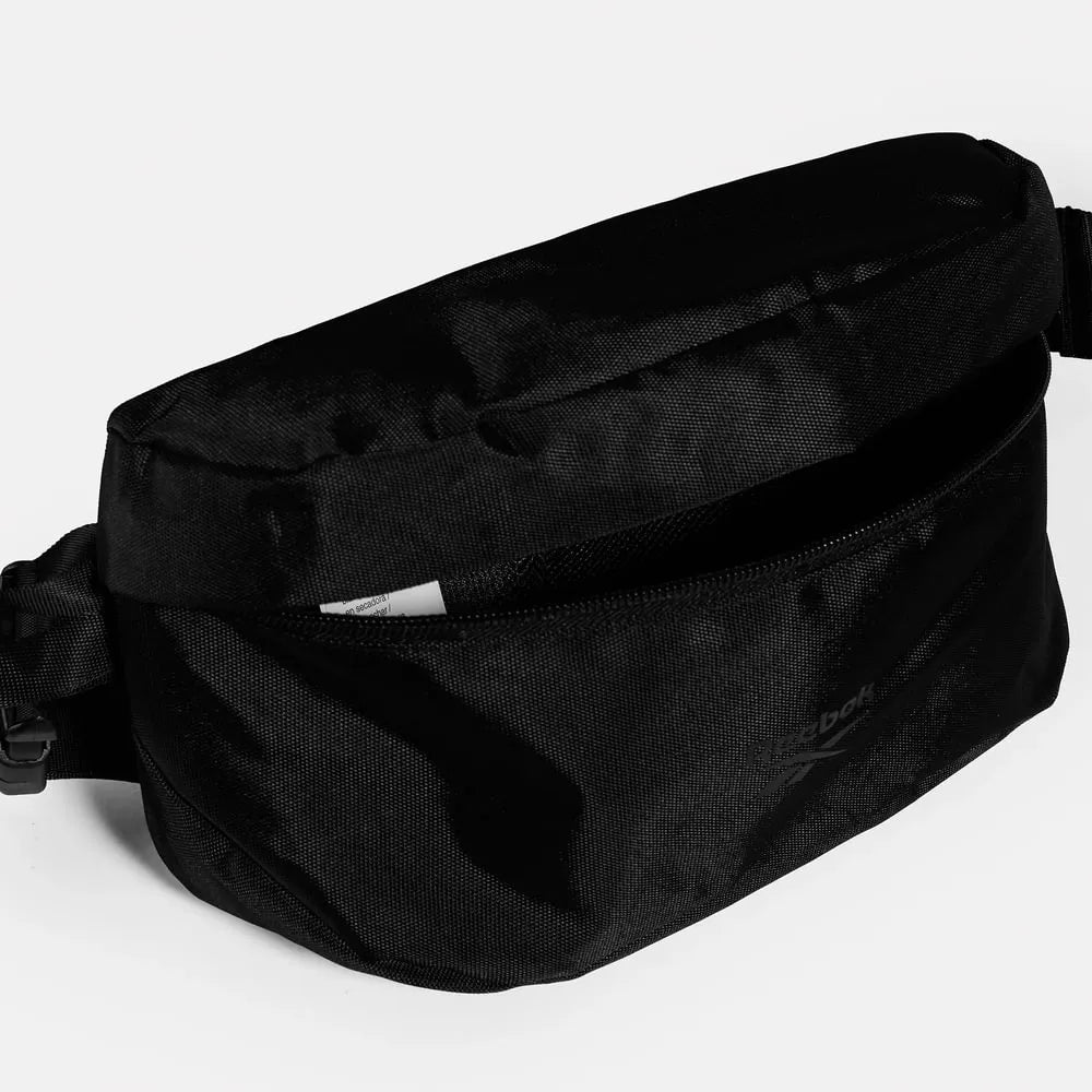 Canguro Reebok Lockup Waistbag Unisex Negro