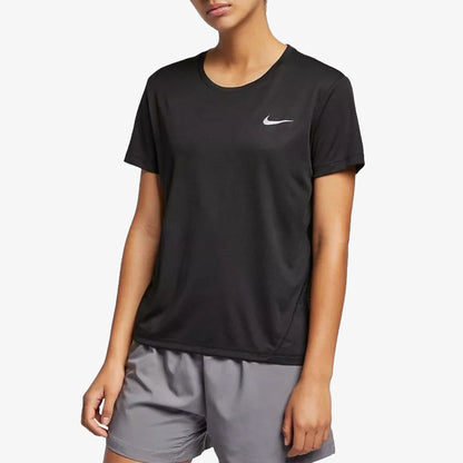 Camiseta Nike Miler Mujer Negro