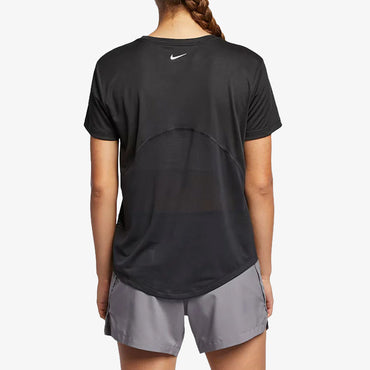 Camiseta Nike Miler Mujer Negro