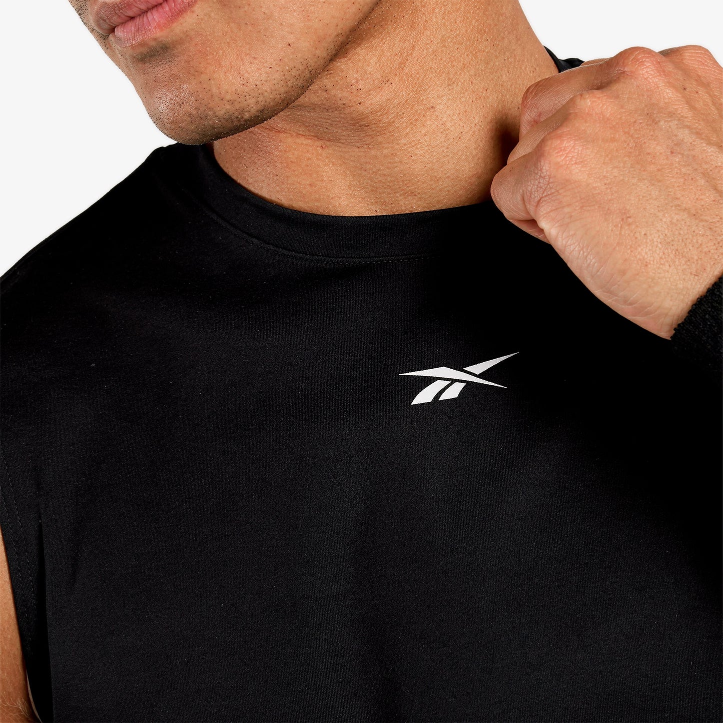 Camiseta Reebok Slvls Tech Tee Hombre Negro