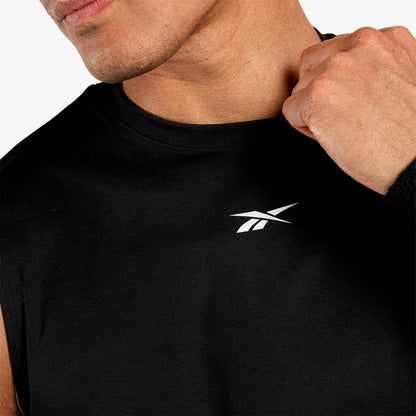 Camiseta Reebok Slvls Tech Tee Hombre Negro