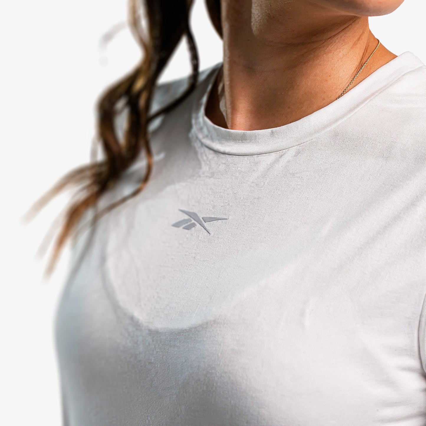 Camiseta Reebok Women Tech Tee Mujer Blanco
