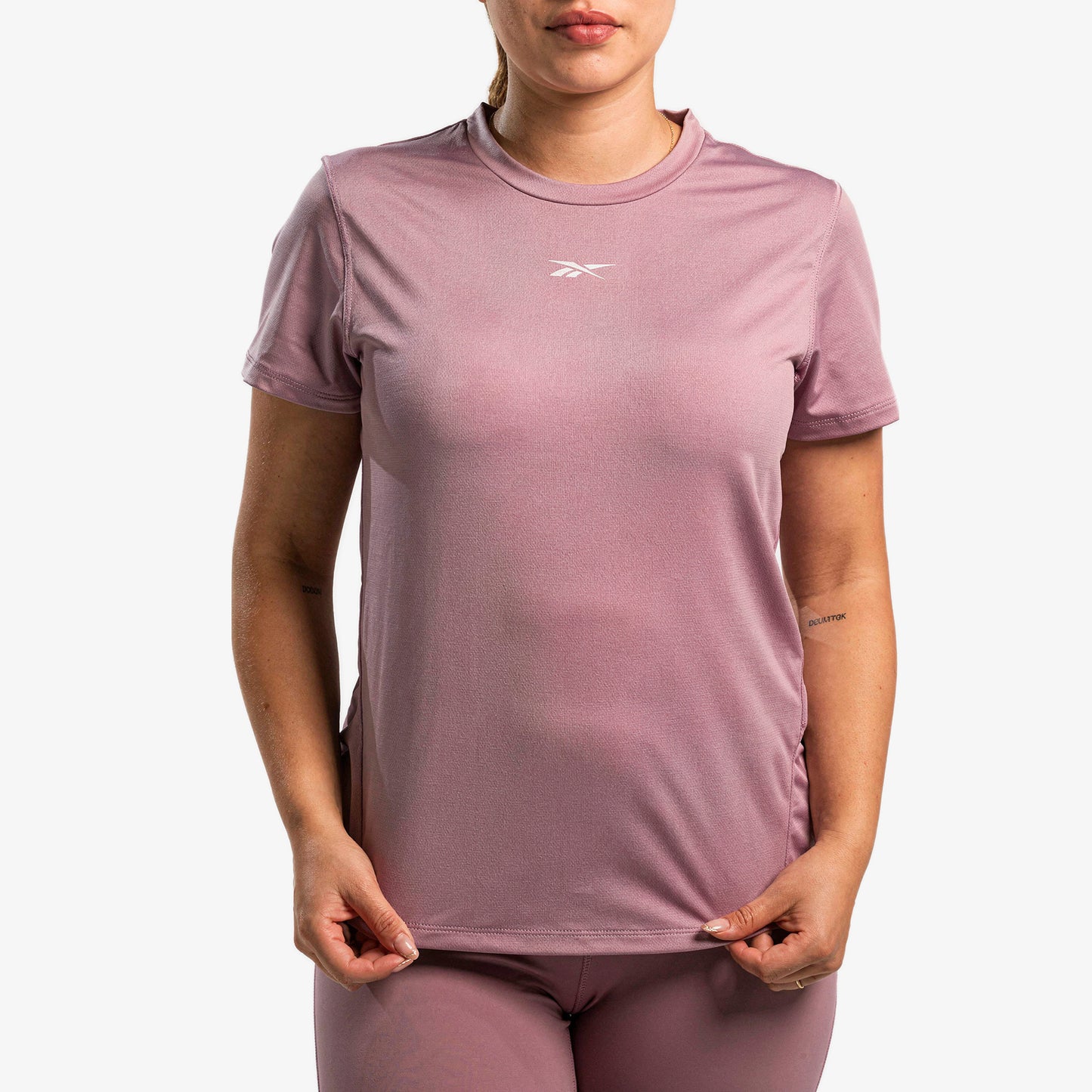 Camiseta Reebok Women Tech Tee Mujer Morado