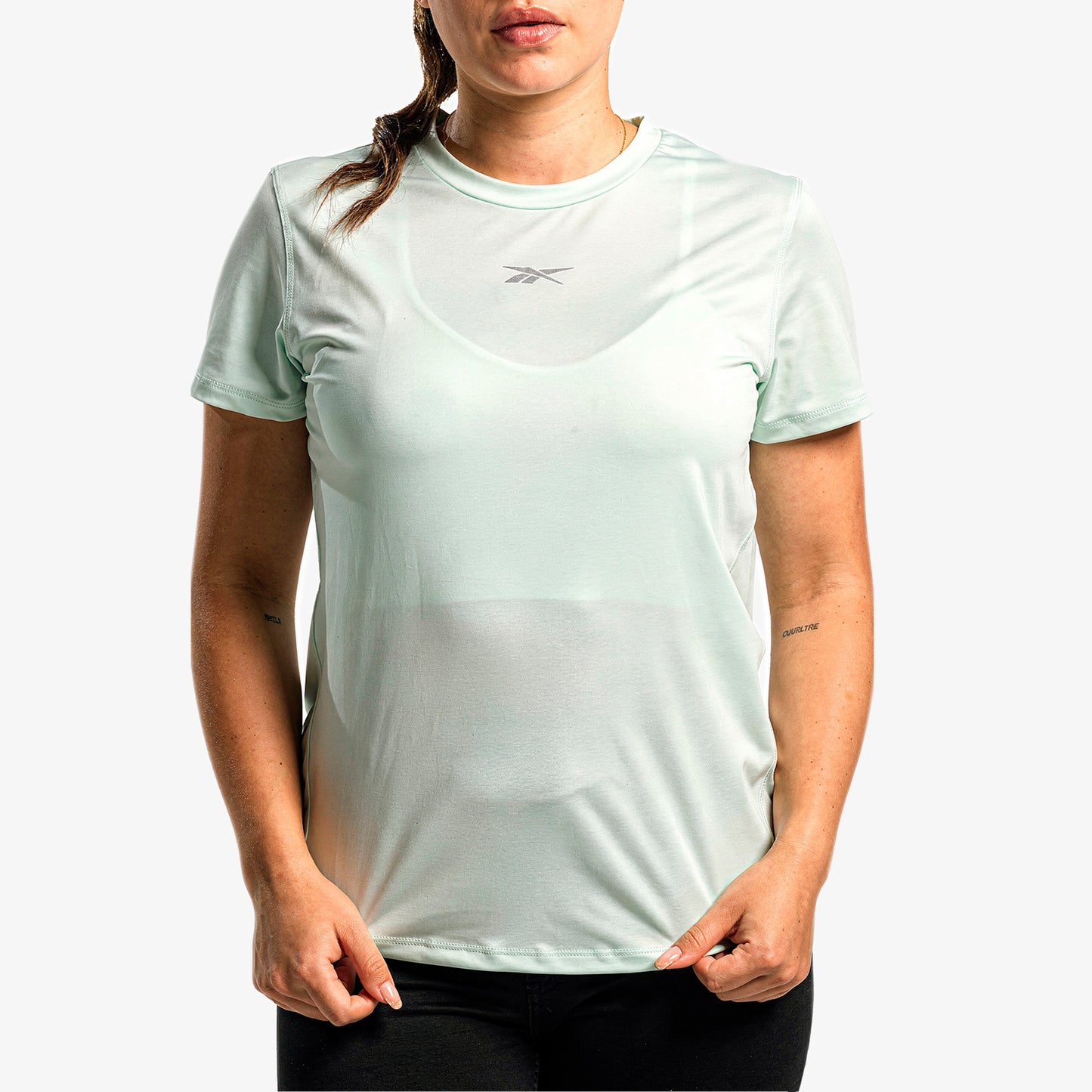 Camiseta Reebok Women Tech Tee Mujer Verde