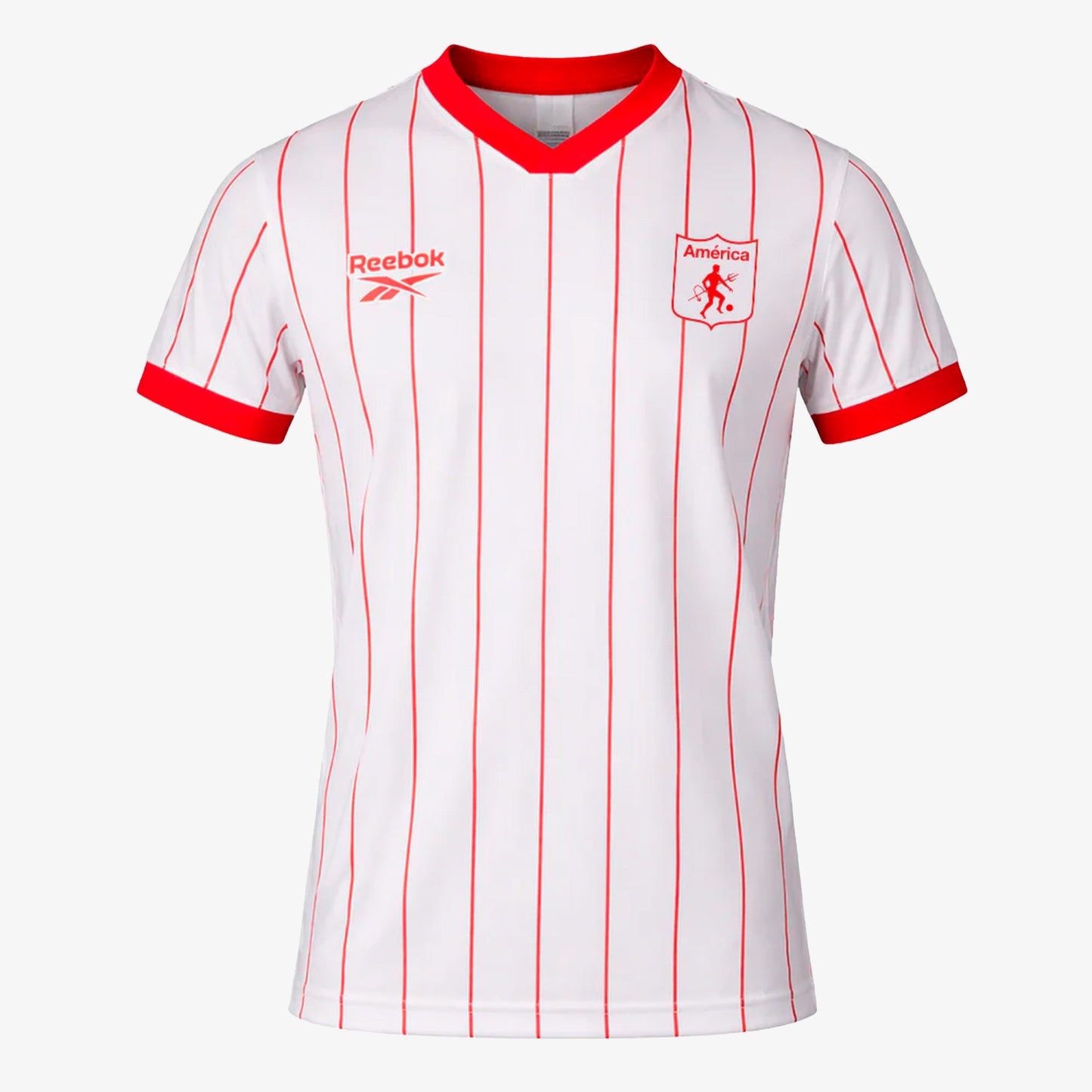 Camiseta Reebok América 26 Unisex Blanco Rojo