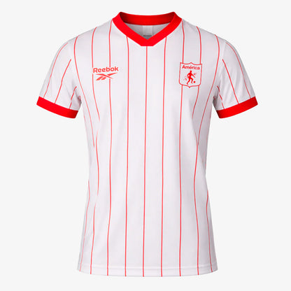 Camiseta Reebok América 26 Unisex Blanco Rojo