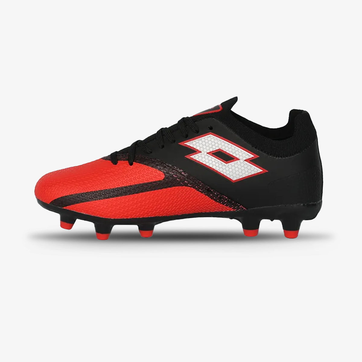 Guayos Lotto Bonflysock Hombre Negro Rojo