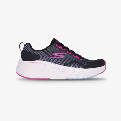 Tenis Skechers Max Cush Elite 2.0 Mujer Negro Morado