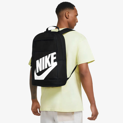 Morral Nike Elemental Unisex Negro Blanco