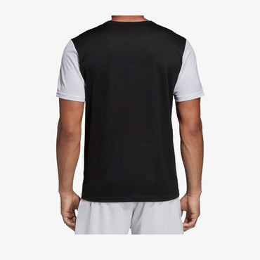 Camiseta Adidas Estro soccer Hombre Negro Blanco Talla L
