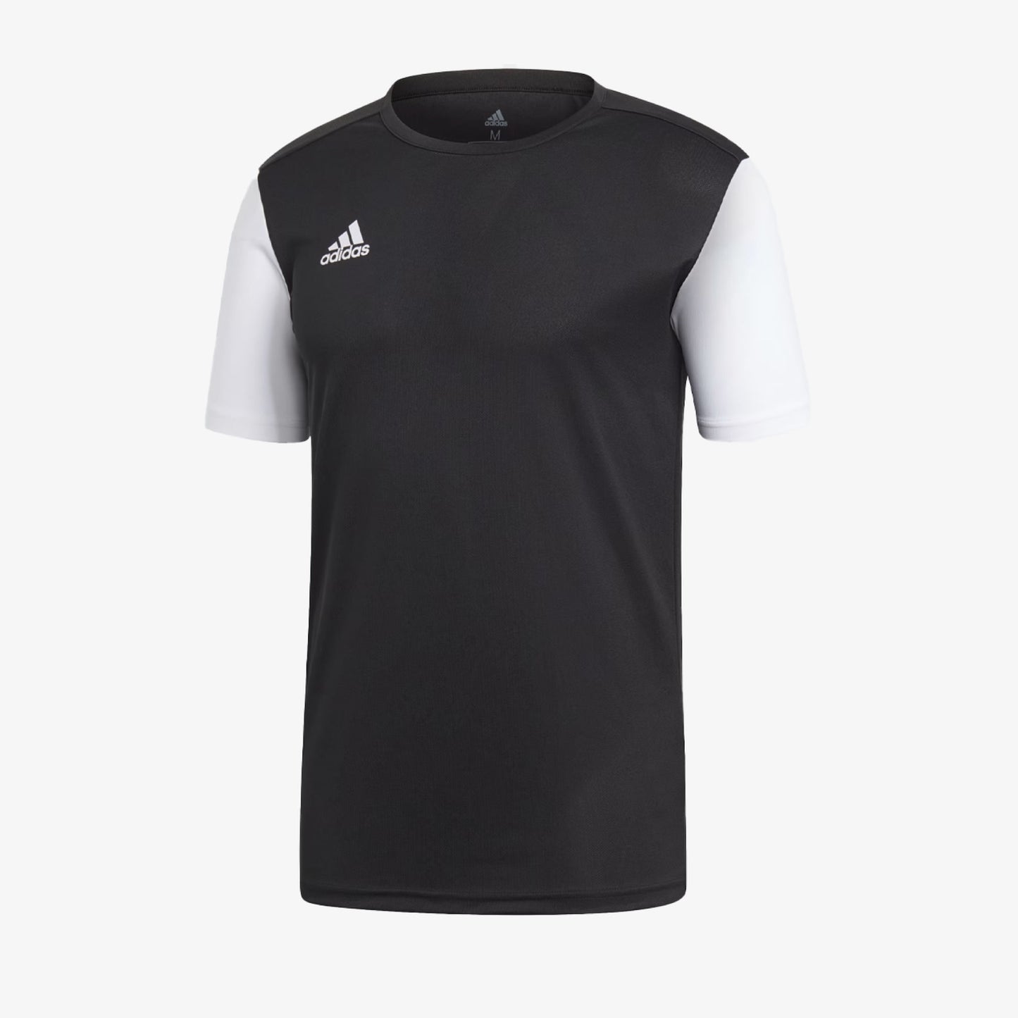 Camiseta Adidas Estro soccer Hombre Negro Blanco Talla L
