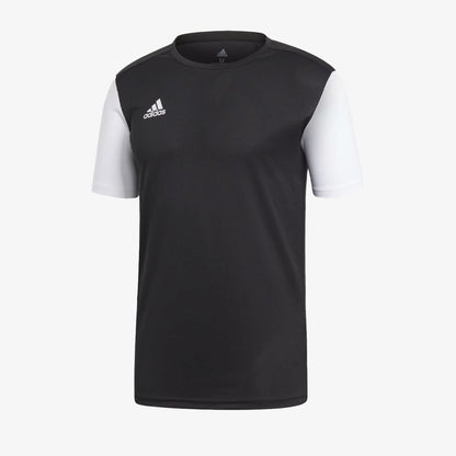 Camiseta Adidas Estro soccer Hombre Negro Blanco Talla L