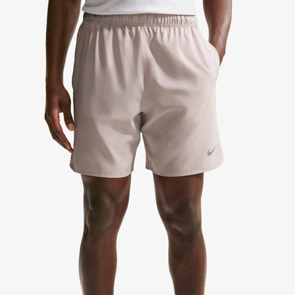 Pantaloneta Nike Challenger 7Ul Hombre Gris
