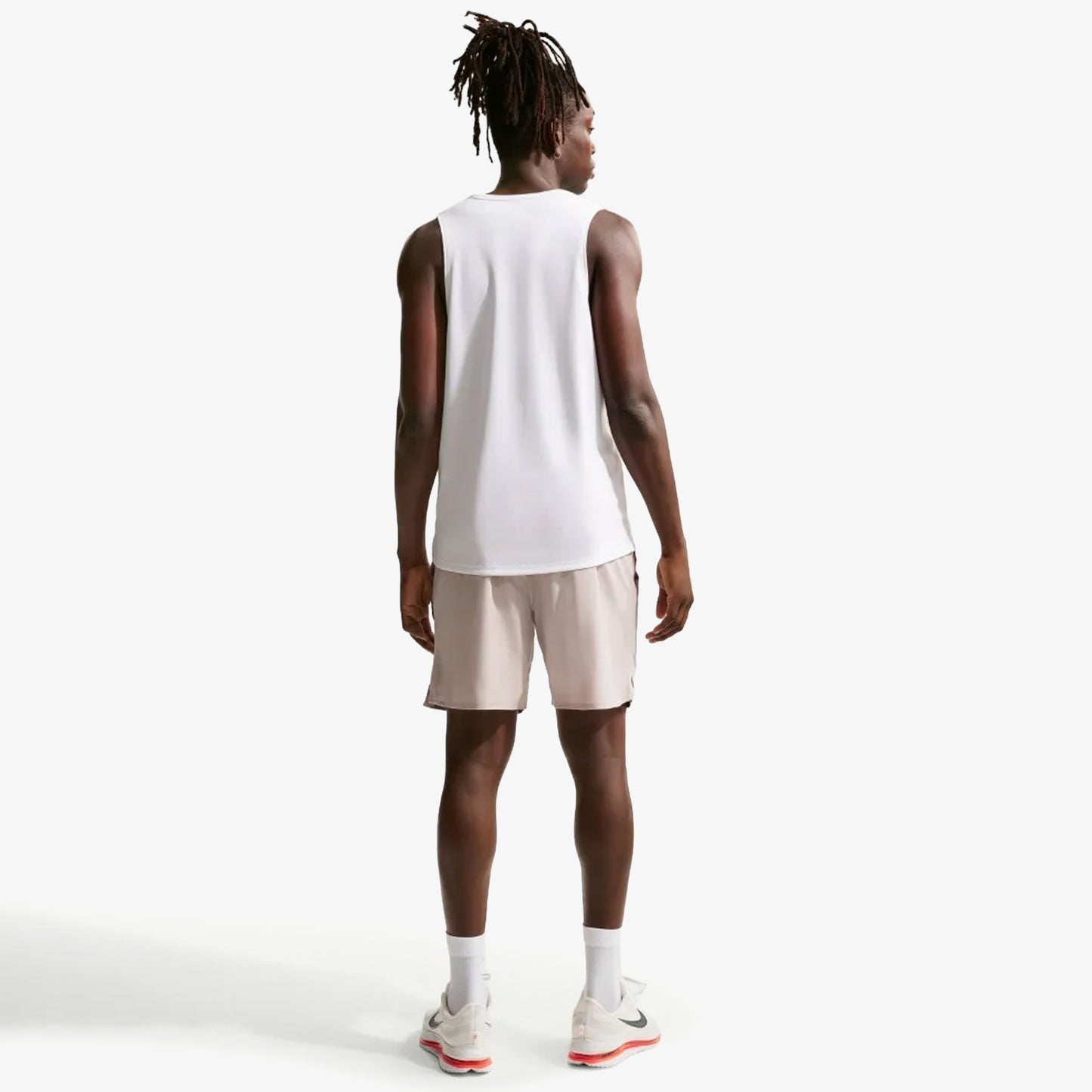 Pantaloneta Nike Challenger 7Ul Hombre Gris