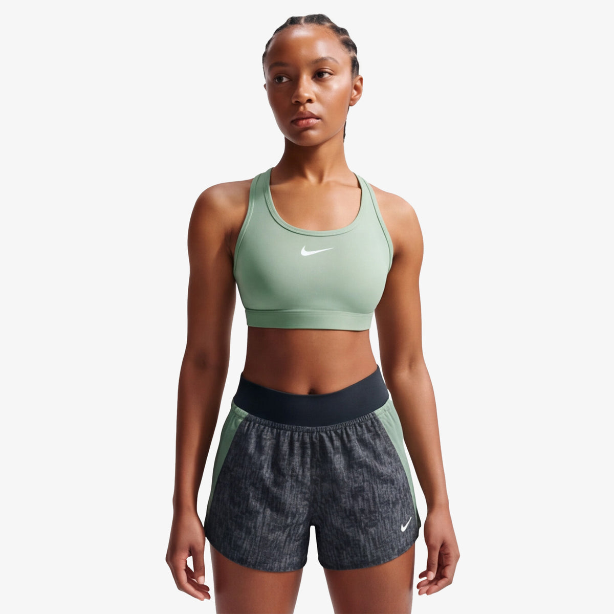 Top Nike Swoosh Mujer Verde