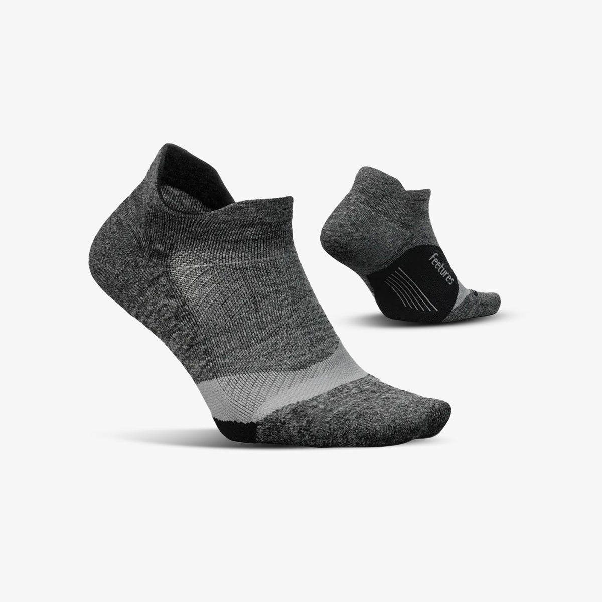 Medias Feetures Elite Light Low Cut Unisex Gris
