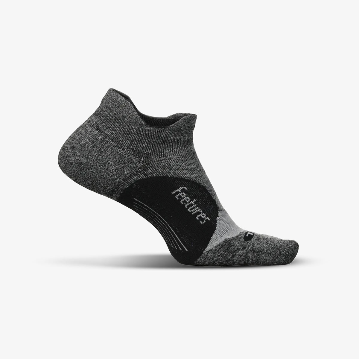 Medias Feetures Elite Light Low Cut Unisex Gris