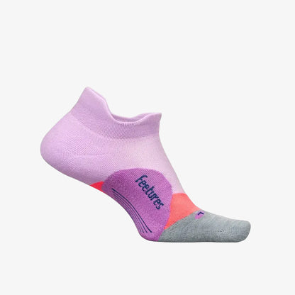Medias Feetures Elite Light Cushion Low Cut Lila Gris