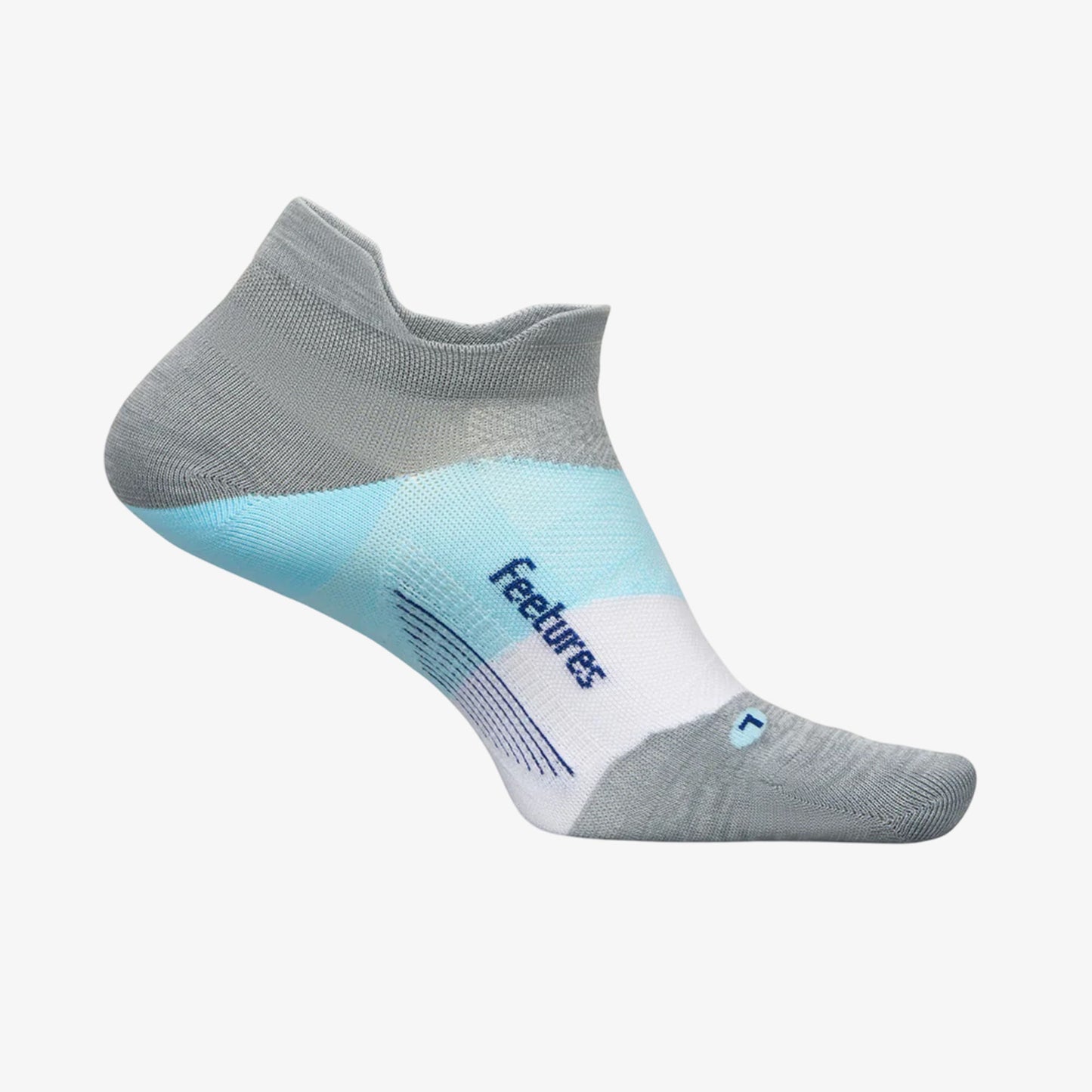 Medias Feetures Ellite Ultra Ligth No Show Gris
