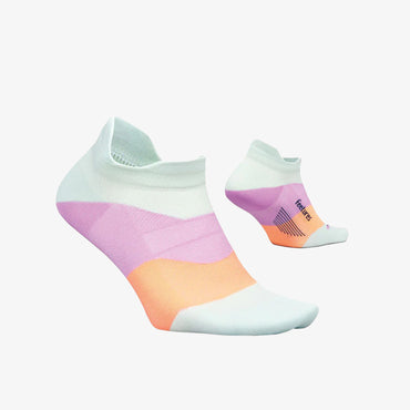 Medias Feetures Elite Light Cushion Low Cut Unisex Verde Morado