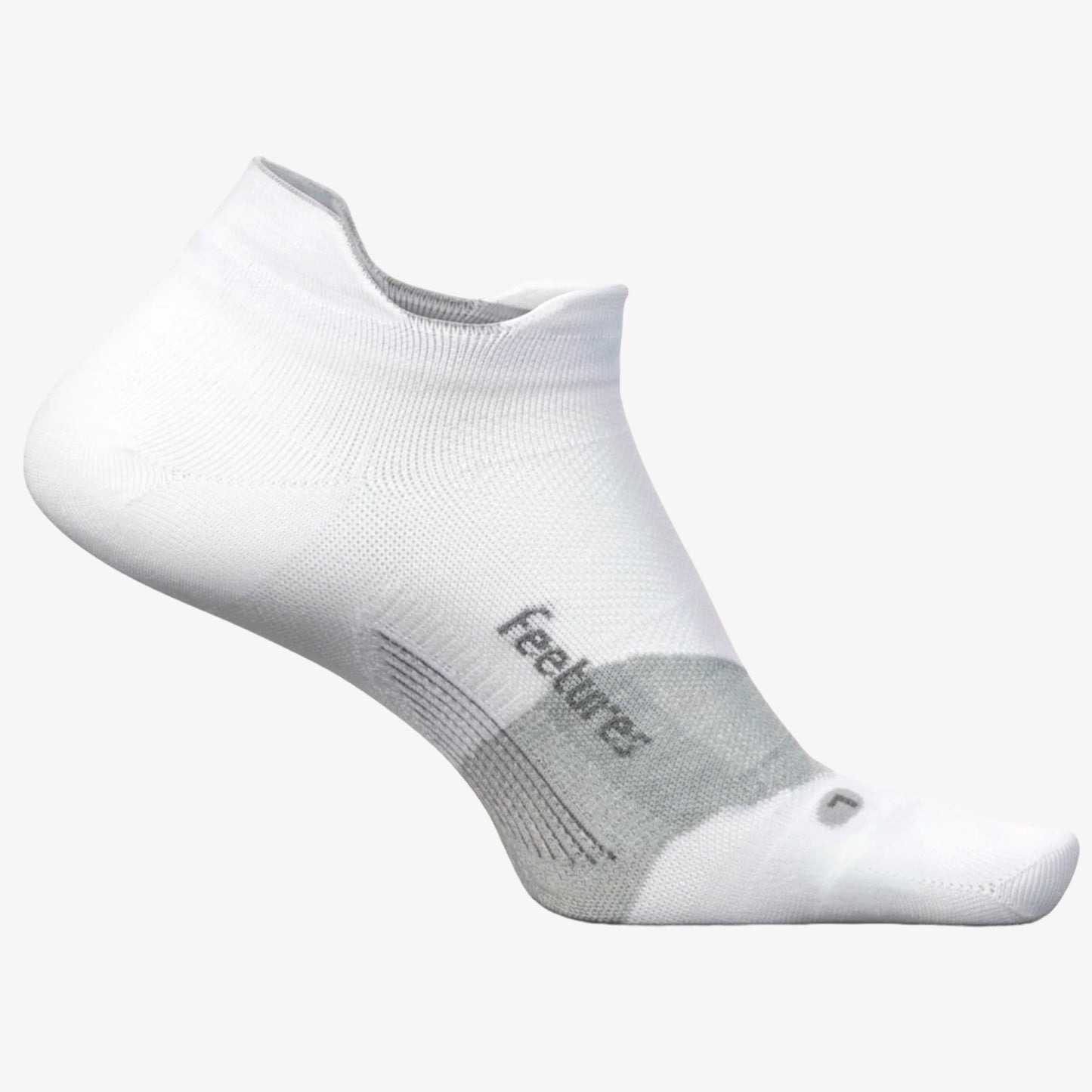 Medias Feetures Ultra Light Blanco Gris