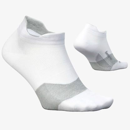 Medias Feetures Ultra Light Blanco Gris