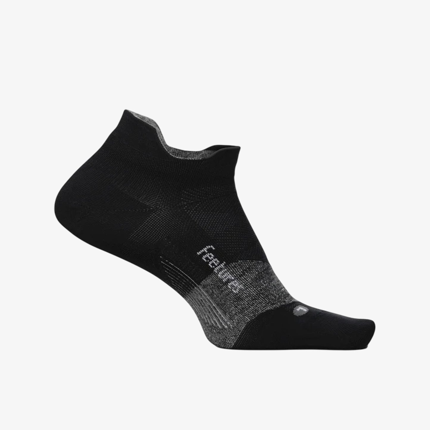 Medias Feetures Elite Ultra Light Low Cut Unisex Negro Gris