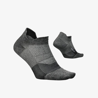 Medias Feetures Elite Ultra Light Low Cut Unisex Gris Negro