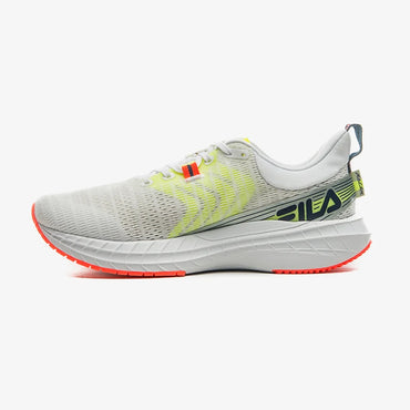Tenis Fila Racer Mast Mujer Gris Naranja