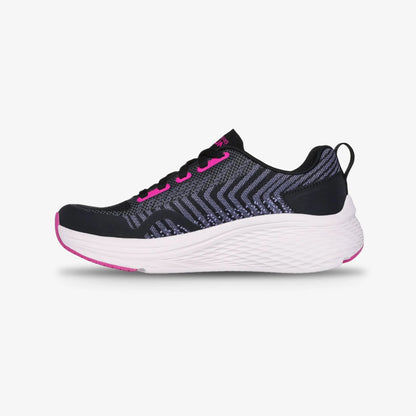Tenis Skechers Max Cush Elite 2.0 Mujer Negro Morado