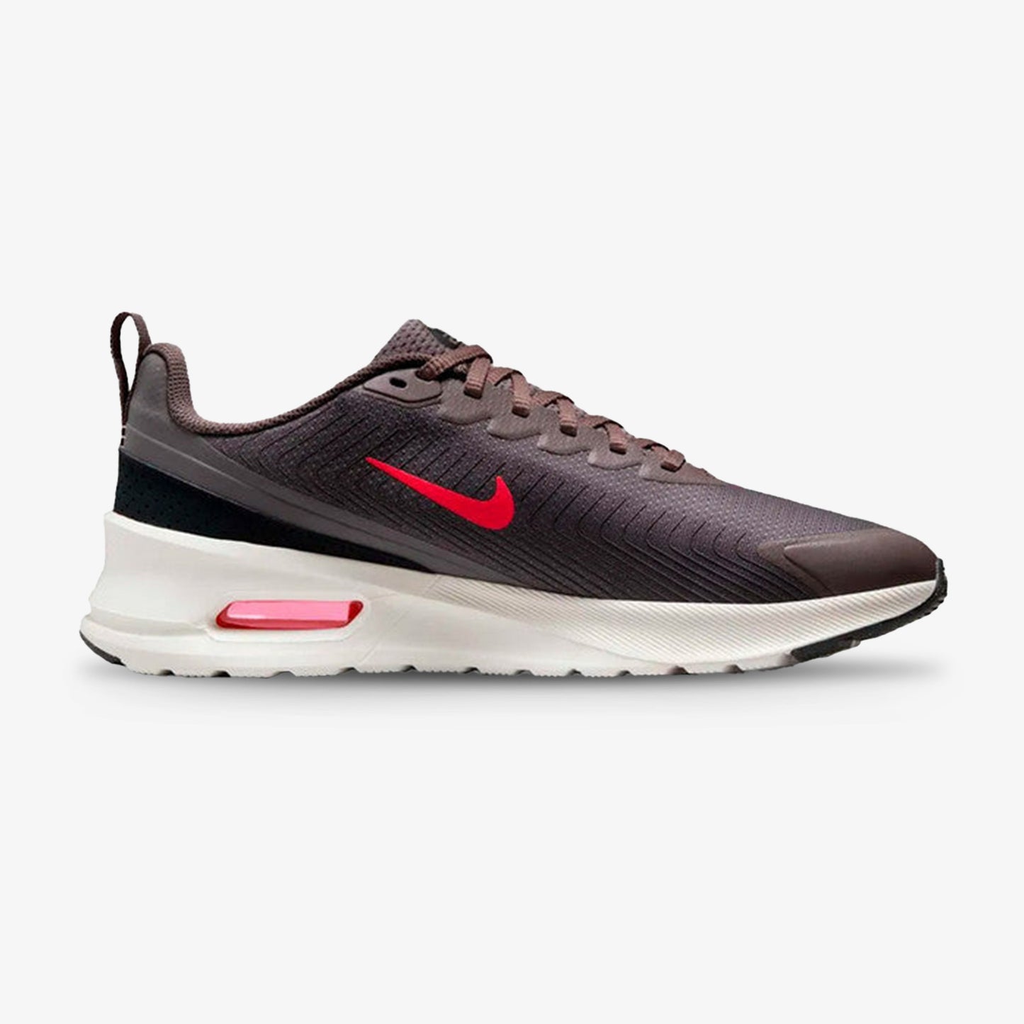 Tenis Nike Air Max Nuaxis Hombre Cafe Rojo