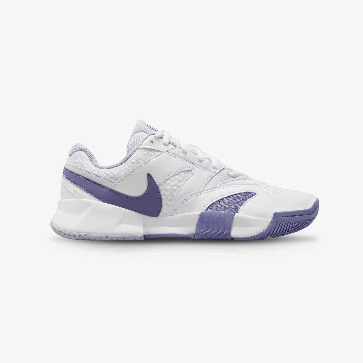 Tenis Nike Court Lite 4 Mujer Blanco Lila