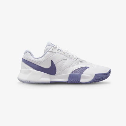 Tenis Nike Court Lite 4 Mujer Blanco Lila
