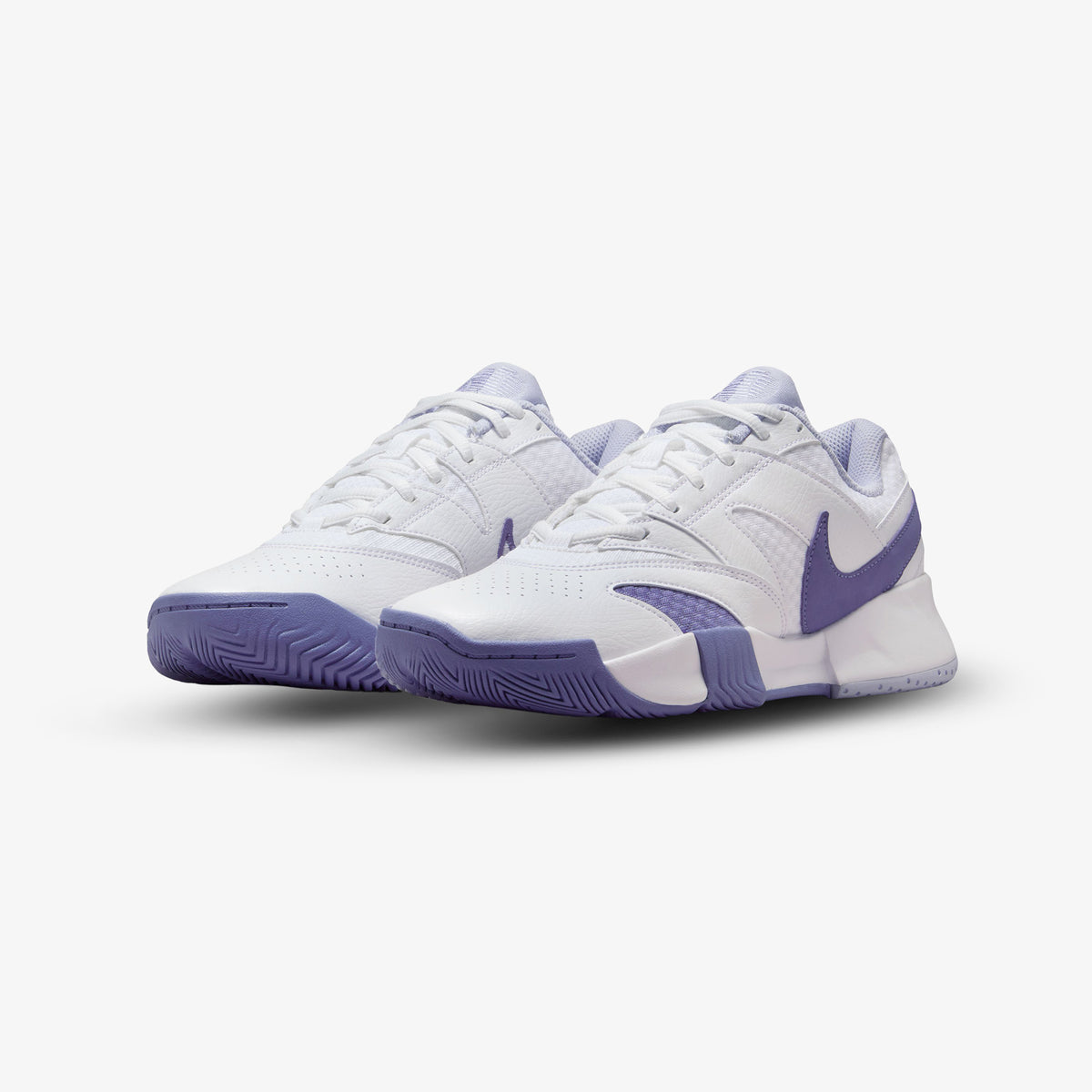 Tenis Nike Court Lite 4 Mujer Blanco Lila