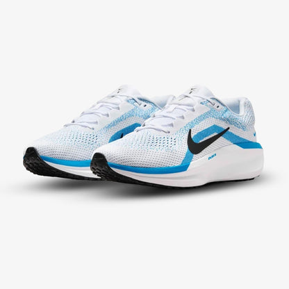 Tenis Nike Winflo 11 Hombre Blanco Azul